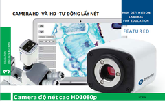 Dòng CAMERA HD VÀ HD-TỰ ĐỘNG LẤY NÉT cho kính hiển vi