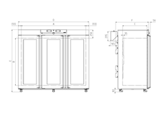 Tủ vi khí hậu 2140L loại HPP2200, Hãng Memmert/Đức