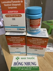 Thuốc Acriptega 50/300/300 là gì? Chữa HIV bằng thuốc Acriptega?