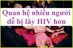 Tại sao quan hệ với nhiều người lại dễ bị nhiễm HIV?
