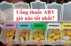 Nên uống ARV vào giờ nào tốt nhất?