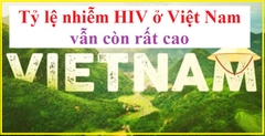 Tỷ lệ nhiễm HIV ở Việt Nam hiện nay vẫn còn rất cao