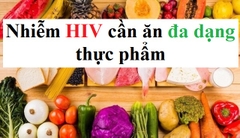 Người nhiễm HIV nên ăn uống như thế nào?