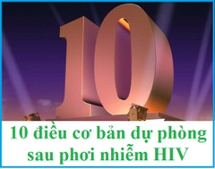Dự phòng sau phơi nhiễm HIV? 10 điều cơ bản cần biết.