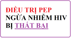 Điều trị PEP thất bại? Nguyên nhân của những trường hợp này là gì?