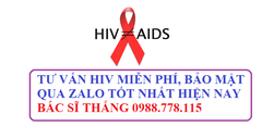 Tư vấn HIV Zalo miễn phí, bảo mật, tốt nhất hiện nay.