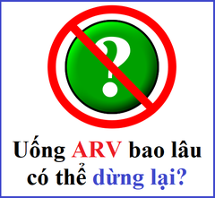 Uống ARV điều trị HIV trong bao lâu?