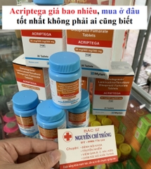 Acriptega giá bao nhiêu không phải ai cũng biết