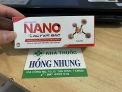 Mua tuýp bôi da NANO ACYVIR BẠC 25g tốt nhất TPHCM, Hà Nội
