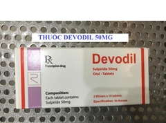 Thuốc Devodil 50mg giá bao nhiêu, mua ở đâu tốt nhất?