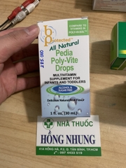 Mua thuốc bổ ALL NATURAL PEDIA POLY- VITE DROPS tốt nhất TPHCM, Hà Nội