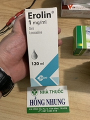 Mua chai siro EROLIN 1mg/ml tốt nhất TPHCM, Hà Nội