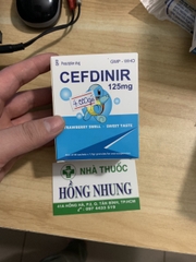 Mua kháng sinh CEFDINIR 125mg tốt nhất TPHCM, Hà Nội