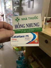 Cataflam 25mg giá bao nhiêu, mua ở đâu tốt nhất?