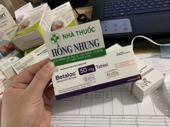 Betaloc 50mg giá bao nhiêu? Mua ở đâu tốt nhất?