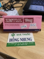 Zestril 10mg giá bao nhiêu, mua ở đâu tốt nhất?