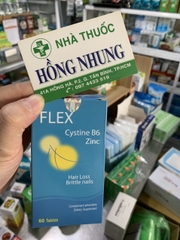 FLEX Cystine B6 Zinc hỗ trợ mọc tóc giá bao nhiêu, mua ở đâu?