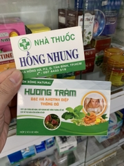 Viên xông hương tràm bạc hà khuynh diệp thông đỏ giá bao nhiêu, mua ở đâu tốt nhất?