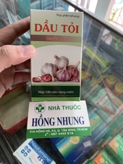 Dầu tỏi hộp 100 viên giá bao nhiêu, mua ở đâu?