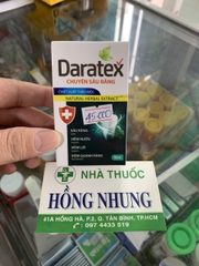 Daratex bôi sâu răng giá bao nhiêu, mua ở đâu?