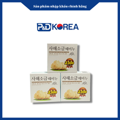 MKH Xà phòng tắm tẩy da chết muối khoáng 100g 사해 소금 때비누