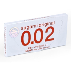 Bao cao su Sagami 002 - Hộp 2 chiếc