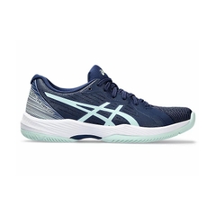 Giày Tennis Asics Nữ Chính hãng - SOLUTION SWIFT FF - Màu Xanh  | JapanSport 1042A197-403