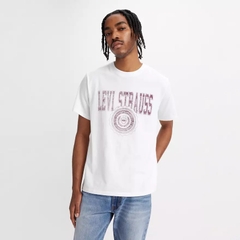 Áo Phông Levi's Chính Hãng - Relaxed Fit Short Sleeve Graphic - Màu Trắng | JapanSport 161431792