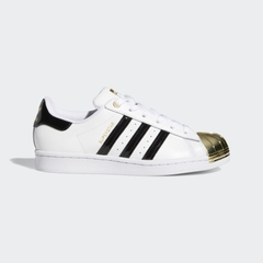Giày Adidas Nam Nữ Chính Hãng - SuperStar Metal Toe - White/Black/Gold | JapanSport - FV3310