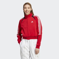 Áo Khoác Adidas Nữ Chính Hãng - TIRO SUIT UP LIFESTYLE TRACK  - Đỏ| JapanSport  IC6650