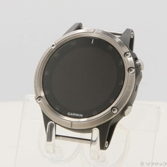 【Đã qua sử dụng】 - Đồng Hồ Garmin Chính Hãng - Fenix 5 Plus Sapphire Ti Gray - Màu đen | JapanSport