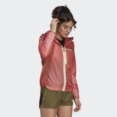 Áo Khoác Adidas Nữ Chính Hãng - Hooded jacket adidas Terrex AGR Wweave J W - Hồng | JapanSport H11745