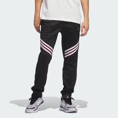 Quần Dài Adidas Chính Hãng - Basketball Crazy Warm Fleece Pants - Màu Đen | JapanSport JX1735