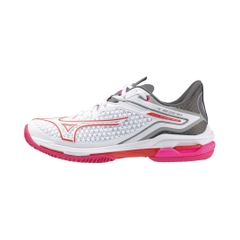 Giày Mizuno Nữ Chính hãng - Wave Exceed Tour 6 OC - Màu Trắng Hồng | JapanSport 61GB2472-58
