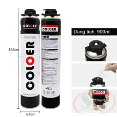 Bình xịt foam Coloer tạo bố cục background