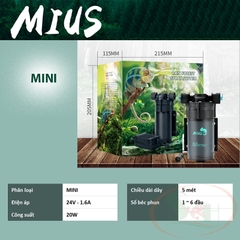 Bộ phun sương Mius Smart, Mini Rainforest Spray System