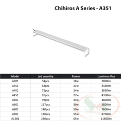 Đèn led Chihiros A 30, 40, 45, 50, 60, 80, 90, 120 cm series