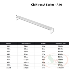 Đèn led Chihiros A 30, 40, 45, 50, 60, 80, 90, 120 cm series