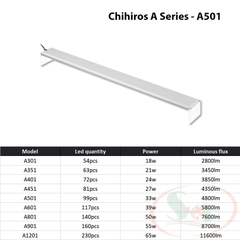 Đèn led Chihiros A 30, 40, 45, 50, 60, 80, 90, 120 cm series
