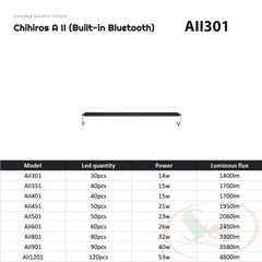 Đèn led Chihiros A2 30, 35, 40, 45, 50, 60, 80, 90, 120 cm series