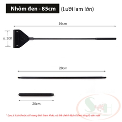 Dao cạo rêu Mufan nhôm đen, inox