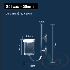 Đầu sủi oxy acrylic siêu mịn