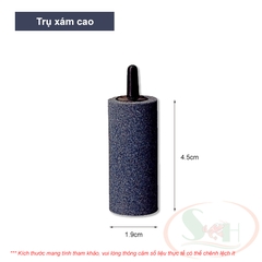 Đầu sủi oxy thường hình trụ mini