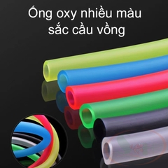 Dây ống oxy co2 dẻo nhiều màu