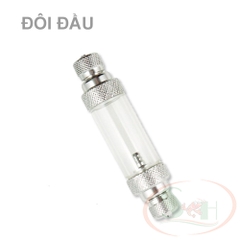 Đếm giọt co2 Mufan Bubble Counter đơn, đôi đầu