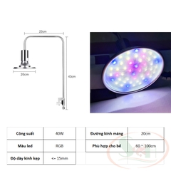 Đèn Led Dĩa Xinma Aquarium Lamp