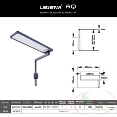 Đèn led kẹp LedStar AQ WRGB N series Nano II