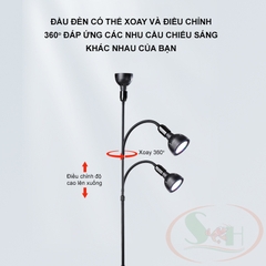 Đèn led rọi cần cao WRGB 35W, 45W