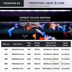 Đèn led Twinstar B Line WRGB 30B, 45B, 60B, 90B, 120B
