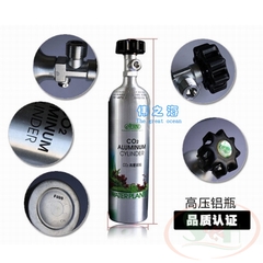 Bình co2 nhôm Ista 0.5L, 1L, 2L, 3L Aluminum Cylinder